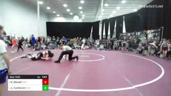 200 lbs Final - Kevin Oswalt, Exeter vs Jake Zumbrum, South Western