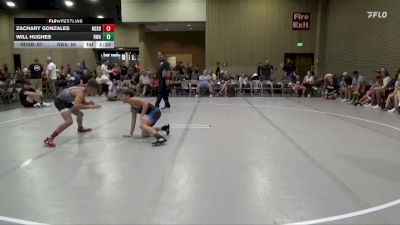 108 lbs Round 3 (8 Team) - Will Hughes, RWA vs Zachary Gonzales, North DeSoto Blue WA