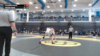 150 lbs Cons. Semi - Alejandro Reyes, Lima Shawnee vs Braden Gerke, Eastside