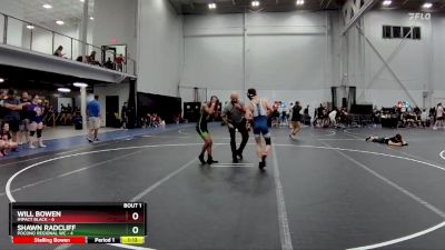 113 lbs Semis (4 Team) - Shawn Radcliff, Pocono Regional WC vs Will Bowen, Impact Black