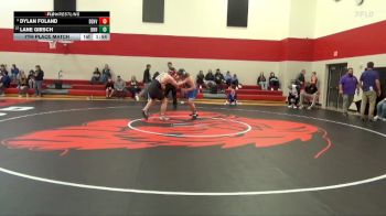 285 lbs 7th Place Match - Lane Girsch, Dike-New Hartford vs Dylan Foland, Denver