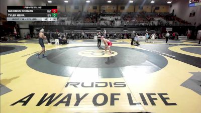 175 lbs Quarterfinal - Maximus Norman, Baylor School vs Tyler Neiva, Greens Farms Academy