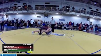 132 lbs Cons. Round 2 - Reid Stover, Northwood Wrestling Club vs Kayden Coppage, Indiana
