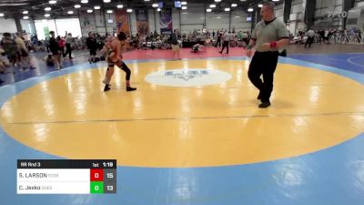 152 lbs Rr Rnd 3 - SETH LARSON, Storm Menace vs Chad Jesko, Quest School Of Wrestling