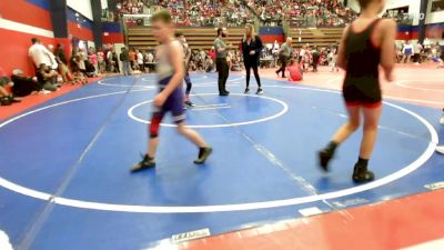 73 lbs Round Of 16 - Noah Nicely, Morris Wrestling Association vs Lincoln Laskey, Raw Wrestling Club