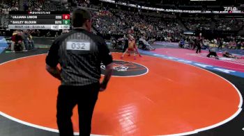 G125-4A Quarterfinal - Lilliana Limon, Sierra Girls vs Bailey Blouin, Bayfield Girls