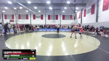185 lbs Cons. Round 2 - Bentli Anderson, Vallivue vs Alondra Esquivias, Weiser