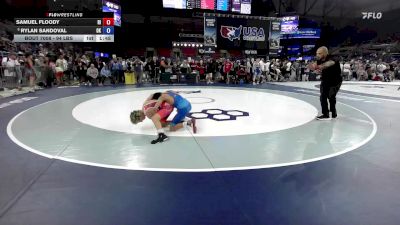 94 lbs Champ. Rd Of 32 - Samuel Floody, RI vs Rylan Sandoval, OK
