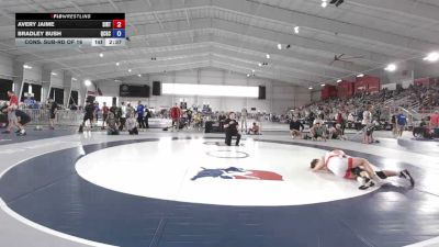 144 lbs Cons. Sub-rd Of 16 - Avery Jaime, Southern Illinois Regional Training Center vs Bradley Bush, Queen City Grappling Club