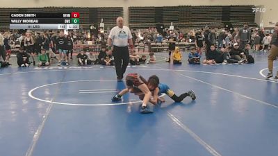 61 lbs Rr Rnd 3 - Caden Smith, Hammers- ESC vs Willy Moreau, DoughBoy WC - ESC