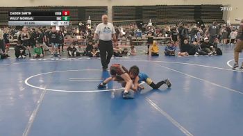 61 lbs Rr Rnd 3 - Caden Smith, Hammers- ESC vs Willy Moreau, DoughBoy WC - ESC