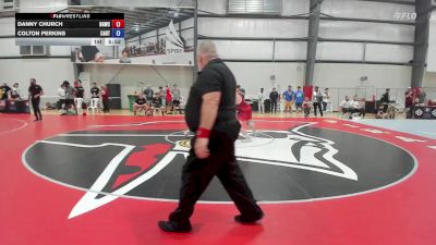 125 kg Cons. Round 2 - Danny Church, Blue & Gold Wrestling Club vs Colton Perkins, Castleton RTC