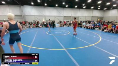 160 lbs Placement Matches (16 Team) - Brent Slade, Iowa vs Ishmael Guerrero, Oklahoma Blue