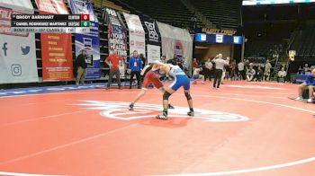 157 Class 2 lbs Cons. Round 2 - Brody Barnhart, Clinton vs Daniel Rodriguez Martinez, Gateway Science Charter