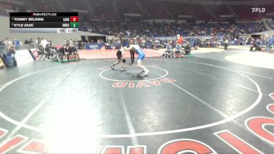 4A Boys 157 lbs 1st Place Match - Tommy Belding, La Grande Boys vs Kyle Zajic, Sweet Home Boys