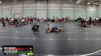 150 lbs Champ. Round 1 - Jackson Weller, Seagull Wrestling Club vs Trey Gregory, Teknique Wrestling Club