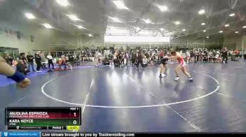 138 lbs Cons. Round 1 - Anjolina Espinoza, Mountain Man Wrestling Club vs Kara Noyce, Utah