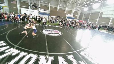 80 lbs Cons. Round 2 - Mason Gomez, Riverton Wolfpack Wrestling vs Adam Rodriguez, Hyrum