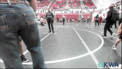 64 lbs Rr Rnd 4 - Tyler Thomas, Choctaw Ironman vs Orion Robinson, Stroud Youth Wrestling Club