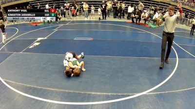 42 lbs Quarters - Kingston Jaramillo, Uintah Wrestling vs Anthony Vigil, Montrose Elite