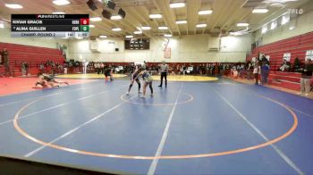 125 lbs Champ. Round 2 - Kivian Gracie, Heritage (Brentwood) vs Alina Guillen, Foothill (Pleasanton)