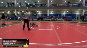 60 lbs Round 1 (6 Team) - Benjamin Largent, Barberton vs Garrett Nicklos, Medina Highland