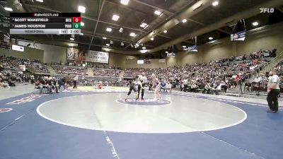 1A 120 lbs Semifinal - James Houston, Panguitch vs Scott Wakefield, Rich