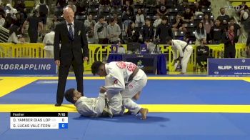 DELPHI YAMBER DIAS LOPES vs GUILHERME LUCAS VALE FERNANDES 2024 World Jiu-Jitsu IBJJF Championship