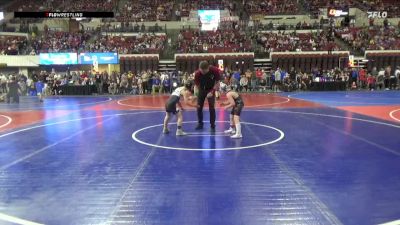 66 lbs Cons. Round 1 - Heston Schardine, Powell Wrestling Club vs Connor Abel, Worland Wrestling Club