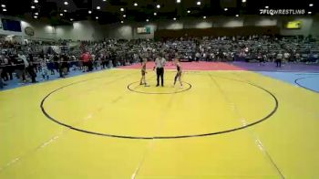 76 lbs Consi Of 16 #2 - Ashton Lewis, New Plymouth vs Carson Beyer, Nevada Elite