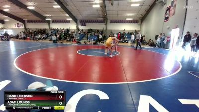 175 lbs Cons. Semi - Daniel Dickson, Campbell County vs Adam Lounds, Thunder Basin High School