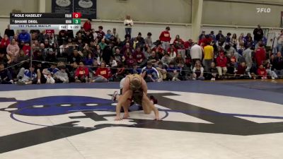 138 lbs 1st Place Match - Shane Degl, Iona Prep vs Kole Haseley, St. Francis