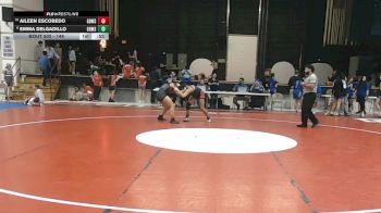 148 lbs 3rd Place Match - Aileen Escobedo, Great Bend Middle School vs Emma Delgadillo, Great Bend Middle School