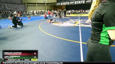 62 lbs Cons. Round 3 - Liam Leinenbach, BMA Wrestling vs Drexler Chapman, Mat Demon Wrestling Club