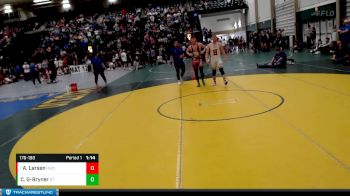 176-188 lbs Cons. Round 2 - Avery Larsen, Hastings Wrestling Club vs Conner Grose-Bryner, Nebraska Titans