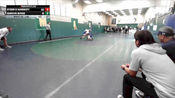 138 lbs Champ. Round 1 - Ryder D Hardesty, Ramona vs Marcus Busse, Del Norte (San Diego)