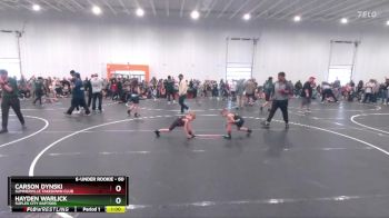 60 lbs Quarterfinal - Carson Dynski, Summerville Takedown Club vs Hayden Warlick, Suplex City Raptors