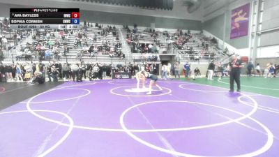 53 kg Champ. Rd Of 32 - Ava Bayless, Iowa Womens Wrestling Club vs Sophia Cornish, Colorado Mesa Wrestling Club