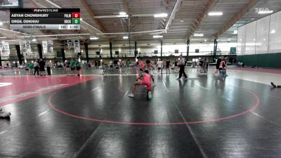 150 lbs Semifinal - Abyan Chowdhury, Palm Academy vs Orgil Odkhuu, Rock Ridge High School