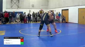 285 lbs Consy 4 - Nick Maule, Hickory vs Josh Perrine, Saegertown