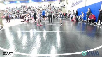 80 lbs Consolation - Maze Spruell, Tiger Trained Wrestling vs Sailor Smith, Bartlesville Wrestling Club