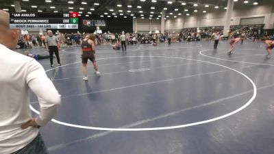 144 lbs Champ. Rd Of 32 - Brock Fernandez, Saint Xavier High School Wrestling vs Ian Avalos, Team Idaho Wrestling Club