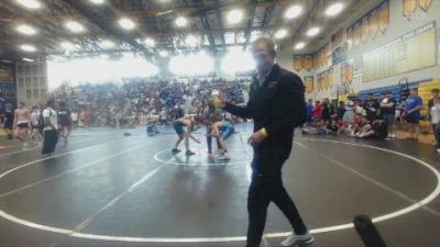 132 lbs Champ. Round 3 - Dominic Rodriguez, Kongkrete Wrestling Academy vs Ethan King, Camden Outsiders
