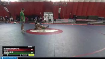 250-265 lbs Round 3 - Thomas Paquette, Bemidji vs Owen King, Geneseo