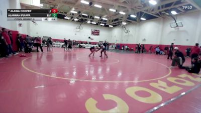 170 lbs Cons. Round 5 - Alaina Cooper, Lincoln, Stockton vs Alannah Fuiava, Mayfair