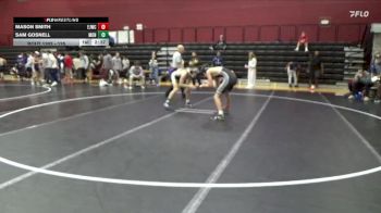 125 lbs Cons. Round 3 - Mason Smith, East Jackson Wrestling Club vs Sam Gosnell, Montreat College