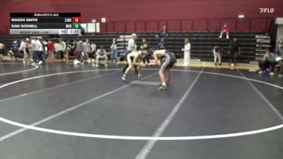 125 lbs Cons. Round 3 - Mason Smith, East Jackson Wrestling Club vs Sam Gosnell, Montreat College