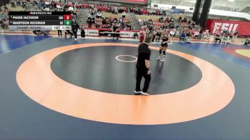 138 lbs Champ. Round 1 - Madyson Hickman, Ursinus vs Paige Jackson, Lock Haven University