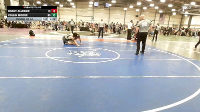 170 lbs Round Of 64 - Brady Allessie, PA vs Collin Moore, MO