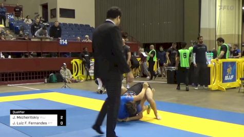 Jonathan Mezheritskiy vs Jorge Luiz F. Fernandes 2024 Pan IBJJF Jiu-Jitsu No-Gi Championship